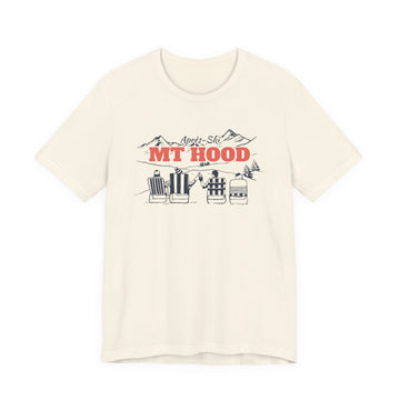 Mt Hood, Oregon Après-ski T-Shirt - Vintage Mountain Graphic Tee