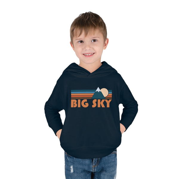 Big Sky, California Toddler Hoodie - Unisex Big Sky Toddler Sweatshirt