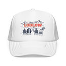 Ludlow, Vermont Après-ski Trucker Hat — Foam Mesh Cap-6