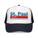 St. Paul, Minnesota Trucker Hat - Foam St. Paul Bike Cap-5