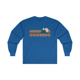 Colorado Long Sleeve Shirt - Retro Unisex Colorado Long Sleeve Tee