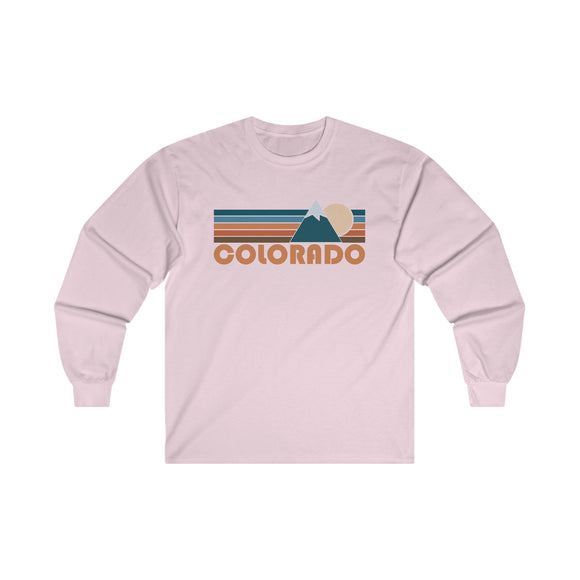 Colorado Long Sleeve Shirt - Retro Unisex Colorado Long Sleeve Tee