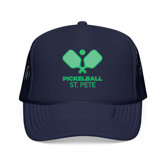 St. Pete, Florida Pickleball Trucker Hat - Foam St. Pete Cap
