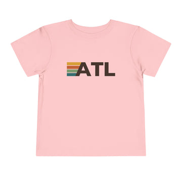 Buy pink Atlanta, Georgia Toddler Tee - Abbreviation Kids T Shirt