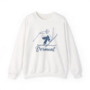 Vermont Sweatshirt - Vintage Skiing Graphic Crewneck-1