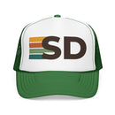 San Diego, California Trucker Hat - SD Abbr retro cap-3