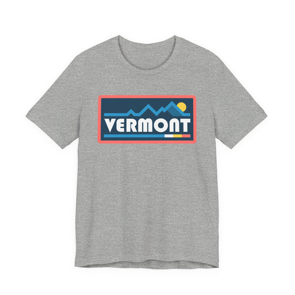 Vermont T Shirt - Retro Graphic Vermont Tee