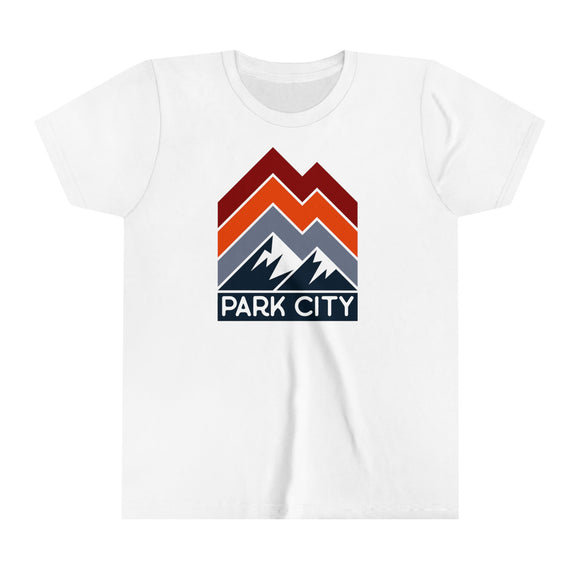 Park City, Utah Youth Shirt - Retro Mountain Park City Kid's T-Shirt