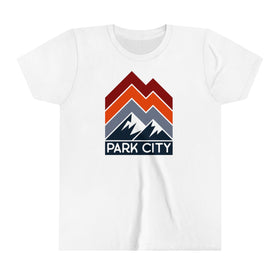Park City, Utah Youth Shirt - Retro Mountain Park City Kid's T-Shirt