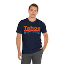 Tahoe, California Shirt - Mountain Sunset Unisex Tahoe T-Shirt-81
