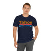 Tahoe, California Shirt - Mountain Sunset Unisex Tahoe T-Shirt