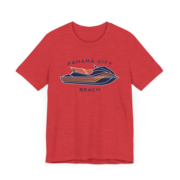 Panama City Beach, Florida Harbor T Shirt - Jetski Boating Graphic Tee
