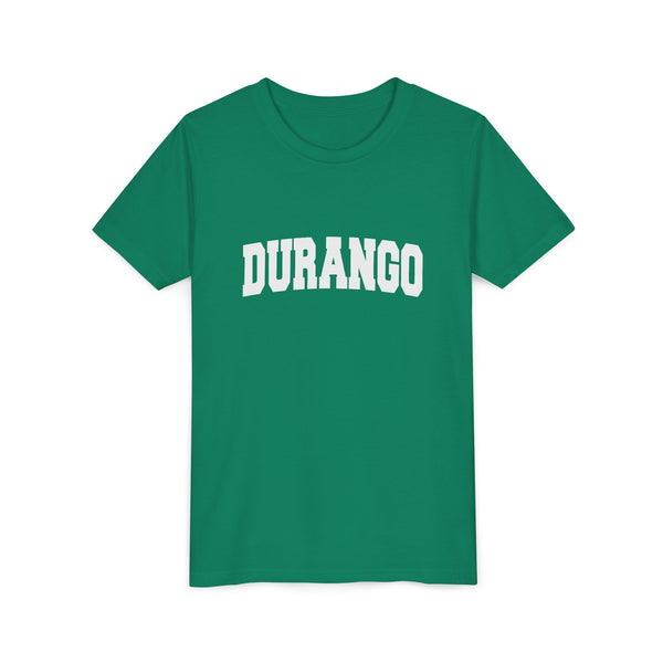 Durango, Colorado Youth Graphic Tee - Kids Durango T Shirt