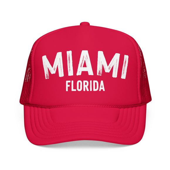 Miami, Florida Trucker Hat - Miami Cap