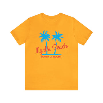 Buy gold Myrtle Beach, South Carolina T-Shirt - Unisex Myrtle Beach Shirt