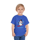 Vermont Toddler Skiing Snowman Graphic Tee - Kids Vermont Shirt-13