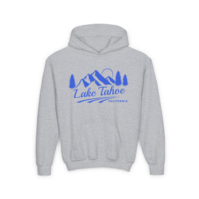 Retro Lake Tahoe, California Youth Hoodie - Mountain Lake Tahoe, California Kids Sweatshirt, Cute Lake Tahoe, California Children's Pullover