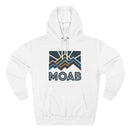 Moab, Utah Hoodie - Retro Mountain Unisex Sweatshirt-2