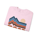 Moab, Utah Sweatshirt Retro Mountains, Moab Unisex Graphic Crewneck-23