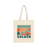 Golden, Colorado Cotton Canvas Golden Tote Bag