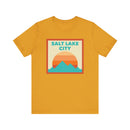 Retro Salt Lake City, Utah T-Shirt, Mountain Sun Tee, Unisex Graphic Shirt, Vintage Salt Lake City, Utah Top, Outdoor Adventure Clothing-6