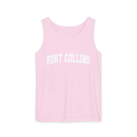 Fort Collins, Colorado Tank Top Unisex | Comfort Colors - 100% Cotton