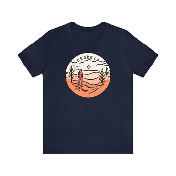 Buy navy Georgia T-Shirt - Unisex Georgia Shirt