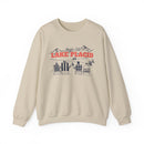 Lake Placid, New York Sweatshirt Après-Ski Crewneck - Mountain Ski Lodge Design-2