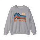 Mt. Hood, Oregon Sweatshirt Retro Mountains, Mt. Hood Unisex Graphic Crewneck-2