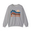 Mt. Hood, Oregon Sweatshirt Retro Mountains, Mt. Hood Unisex Graphic Crewneck