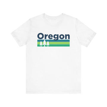 Buy white Oregon T-Shirt - Unisex Oregon Shirt