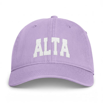 Buy orchid Alta, Utah Washed Baseball Cap - Vintage Coastal Comfort Colors