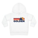 Golden, Colorado Toddler Hoodie - Unisex Mountain Golden Pullover Sweatshirt, Kids Hooded Jumper, Colorado Souvenir-1