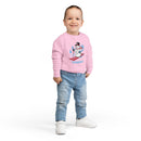 Vermont Toddler Sweatshirt - Skiing Snowman Vermont Toddler Crewneck Sweatshirt-17