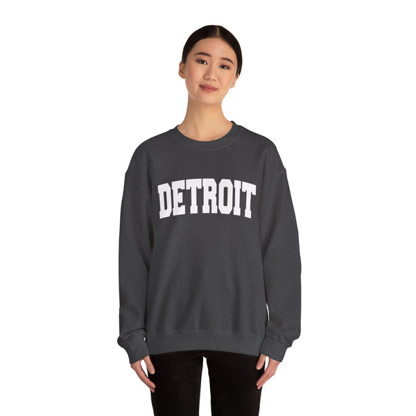 Detroit, Michigan Sweatshirt - Unisex Graphic Crewneck