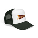 Carlsbad Caverns National Park Pennant Trucker Hat — Vintage Foam Mesh Cap-10