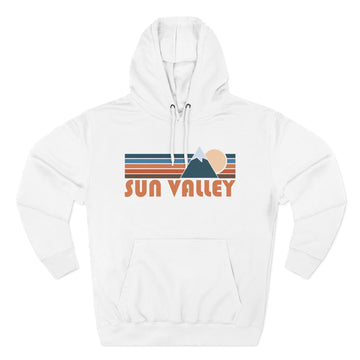Sun Valley, Idaho Hoodie - Retro Mountain Unisex Sweatshirt - 0
