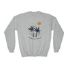 Newport Beach, California Youth Sweatshirt - Unisex Kid's Newport Beach Crewneck Sweatshirt