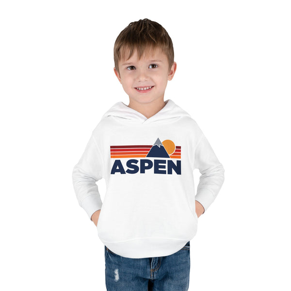 Aspen, Colorado Toddler Hoodie - Unisex Mountain Aspen Pullover Sweatshirt, Kids Hooded Jumper, Colorado Souvenir