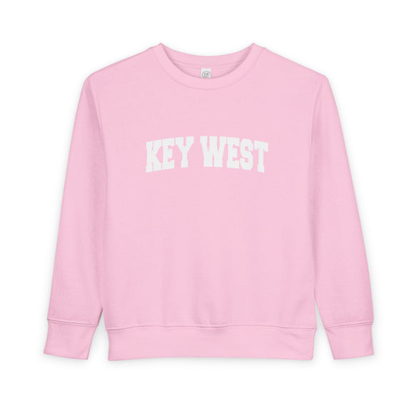 Key West, Florida Toddler Sweatshirt - Key West Toddler Crewneck Sweatshirt