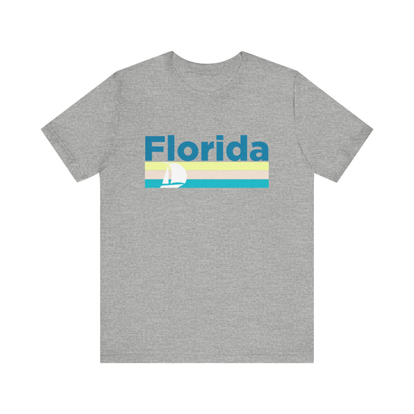 Florida T Shirt - Sailboat Graphic Florida Tee