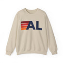 Alabama Retro Sweatshirt | Retro Stripes Alabama-2