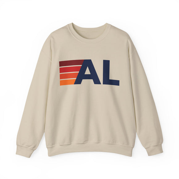 Alabama Retro Sweatshirt | Retro Stripes Alabama