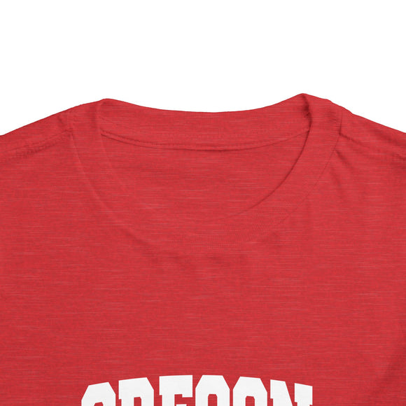 Oregon Toddler Graphic Tee - Kids Oregon Vacation Shirt