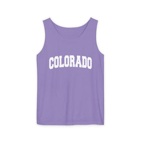 Buy violet Colorado Tank Top Unisex | Comfort Colors - 100% Cotton