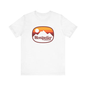 Buy white Montpelier, Vermont T-Shirt - Unisex Montpelier Shirt