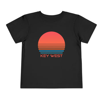 Buy black Key West, Florida Toddler T-Shirt - Retro 80s Toddler Key West Shirt