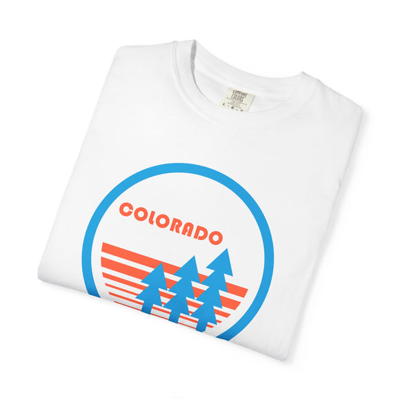 Colorado T Shirt, Comfort Colors Cotton 100% Cotton Trees Tee