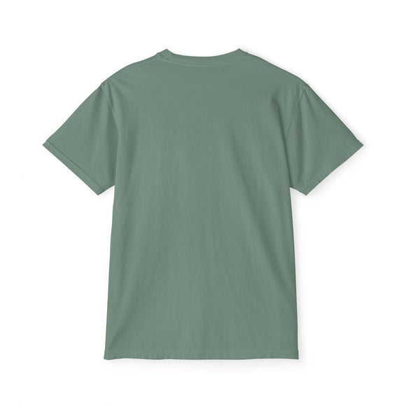 Montpelier, Vermont Pocket Tee Shirt, Garment-Dyed Shirt, Mountain Graphic Tee, Comfort Colors