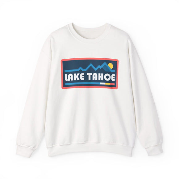 Lake Tahoe, California Sweatshirt - Mountain Graphic Crewneck